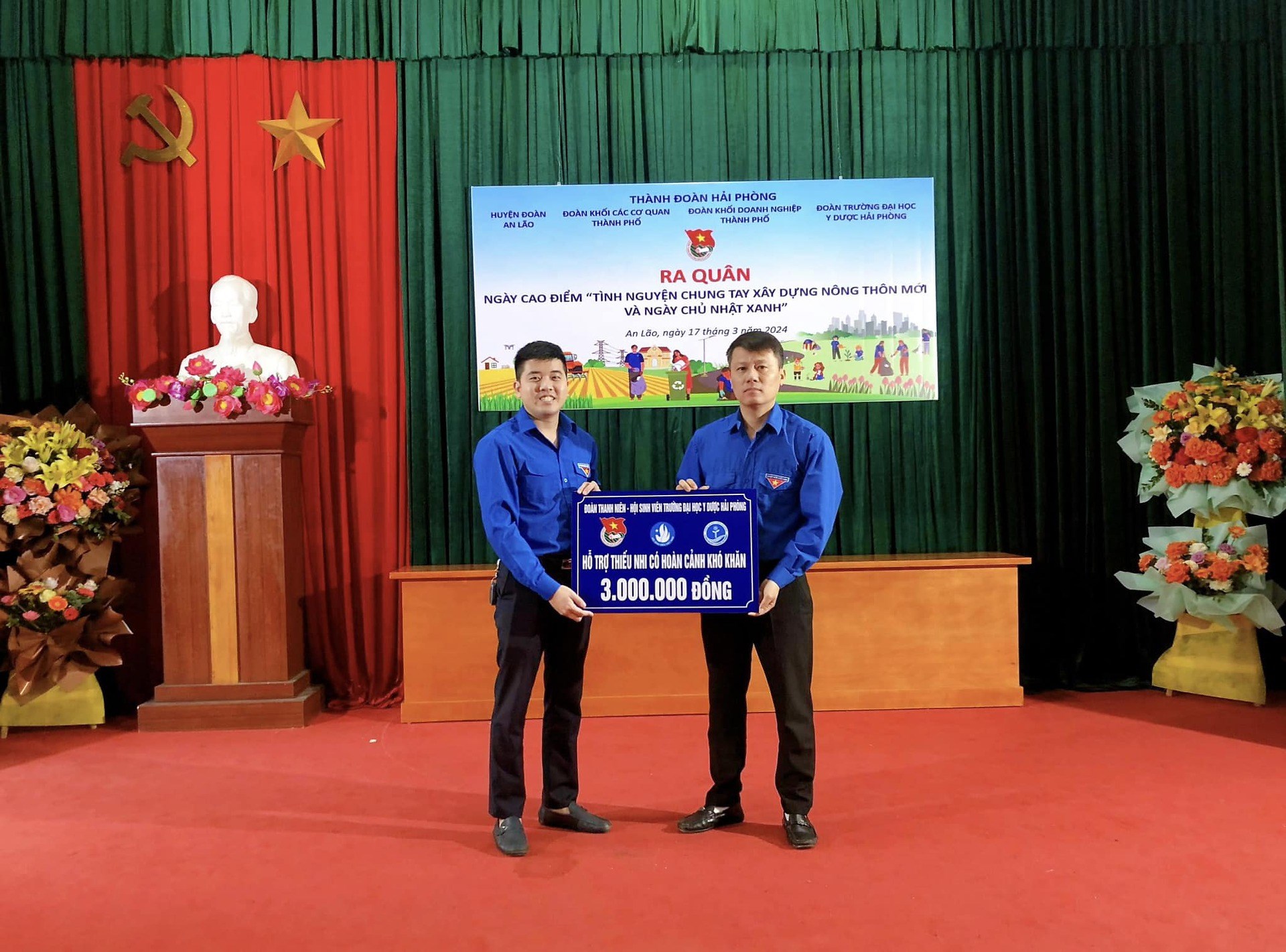 NGÀY CAO ĐIỂM CHUNG TAY XÂY DỰNG NÔNG THÔN MỚI - THÁNG THANH NIÊN 2024