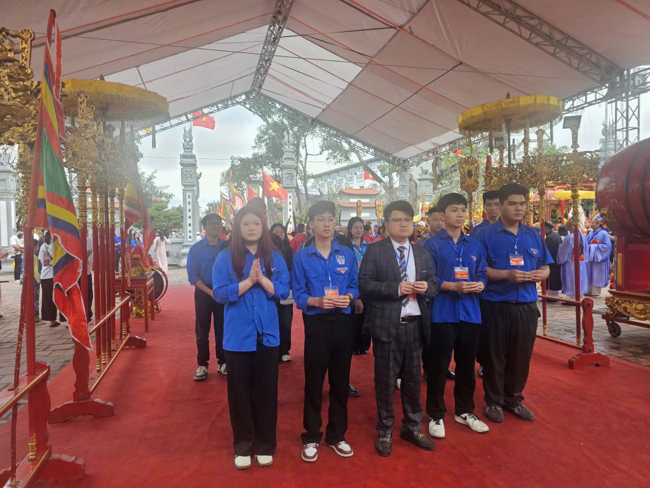 ĐOÀN PHƯỜNG ĐÔNG HẢI: HOẠT ĐỘNG ĐẾN VỚI ĐỊA CHỈ ĐỎ VÀ HỖ TRỢ TỔ CHỨC LỄ HỘI TỪ LƯƠNG XÂM NĂM 2026