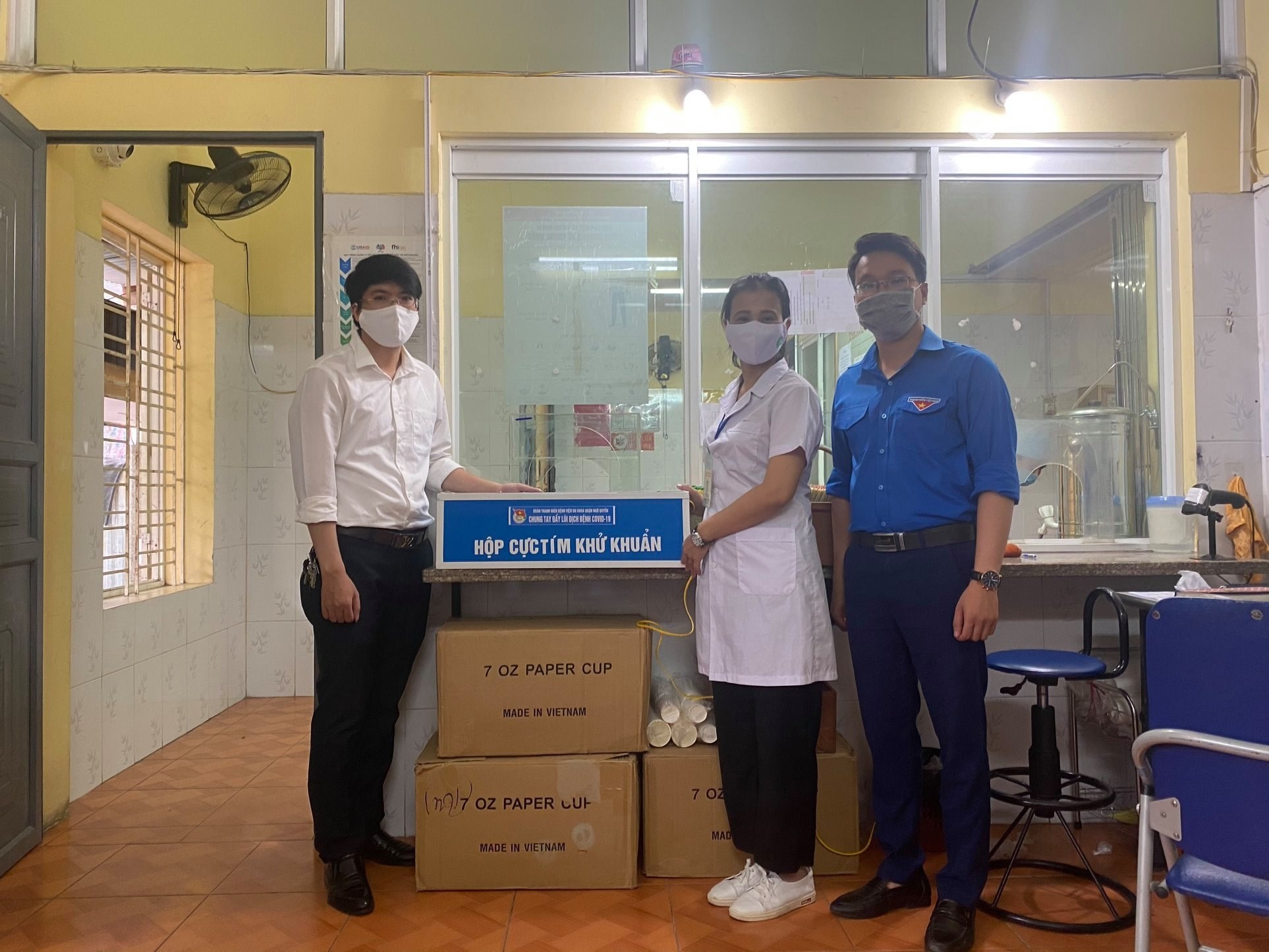 MÔ HÌNH "HỘP CỰC TÍM KHỬ KHUẨN" ĐƯỢC NHÂN RỘNG