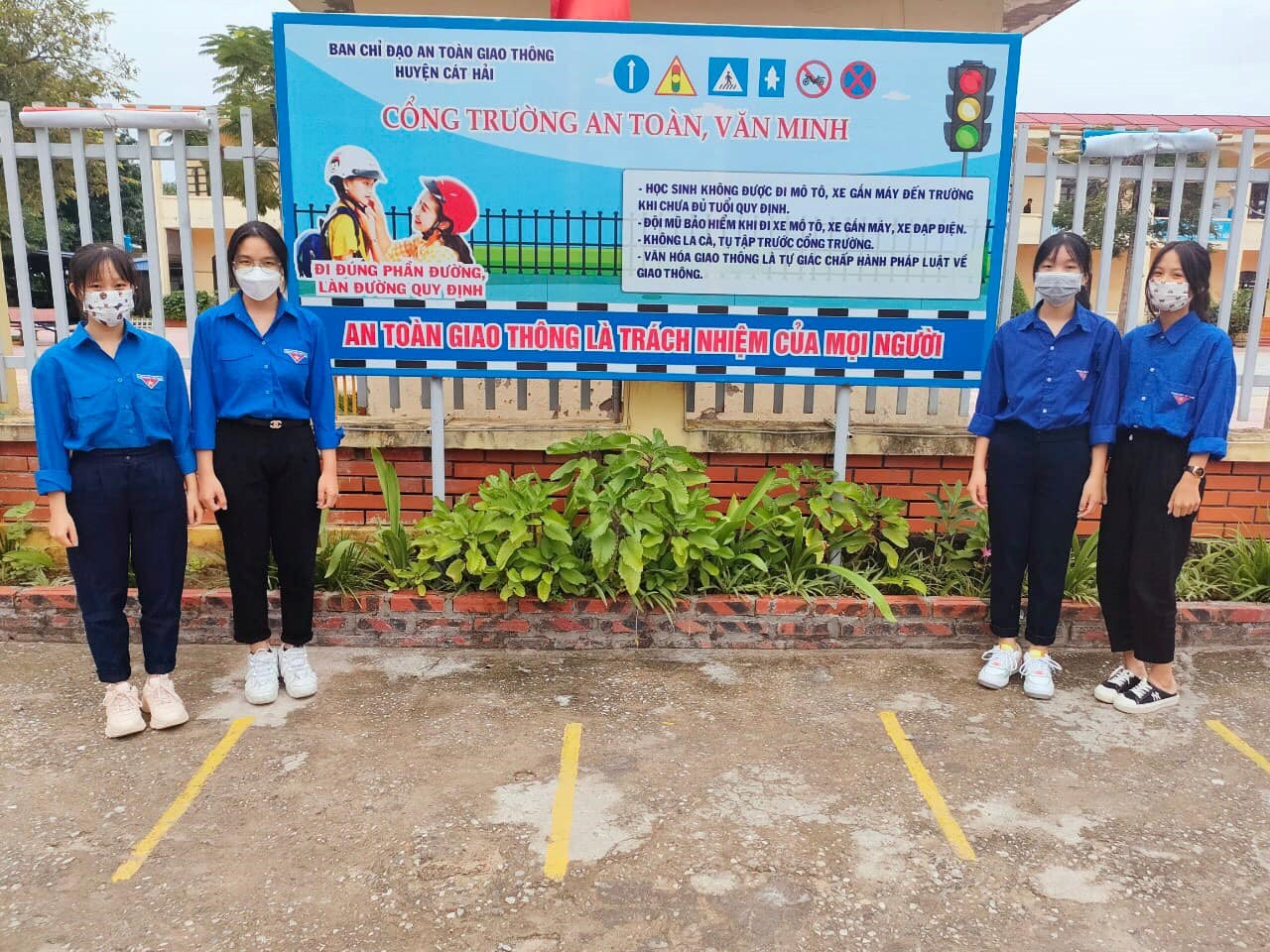 TIẾP TỤC PHÁT HUY HIỆU QUẢ CỦA MÔ HÌNH “CỔNG TRƯỜNG AN TOÀN GIAO THÔNG”