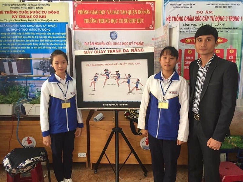 Gương cán bộ Đoàn về học tập và làm theo tư tưởng, đạo đức phong cách Hồ Chí Minh: đồng chí Đoàn Văn Quang - Uỷ viên BCH Đoàn phường Hợp Đức, Bí thư chi đoàn Trường Trung học cơ sở Hợp Đức