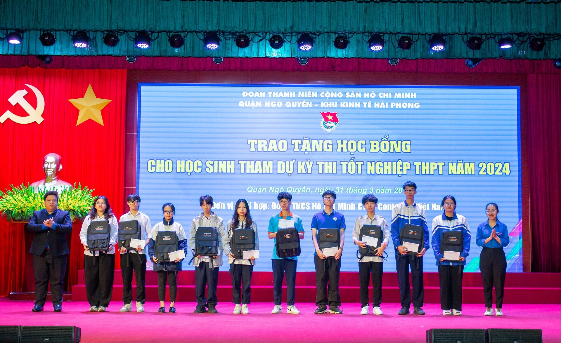 Quận Đoàn Ngô Quyền tổ chức chương trình Tư vấn hướng nghiệp, giới thiệu việc làm cho học sinh THPT và thanh niên xuất ngũ 2024