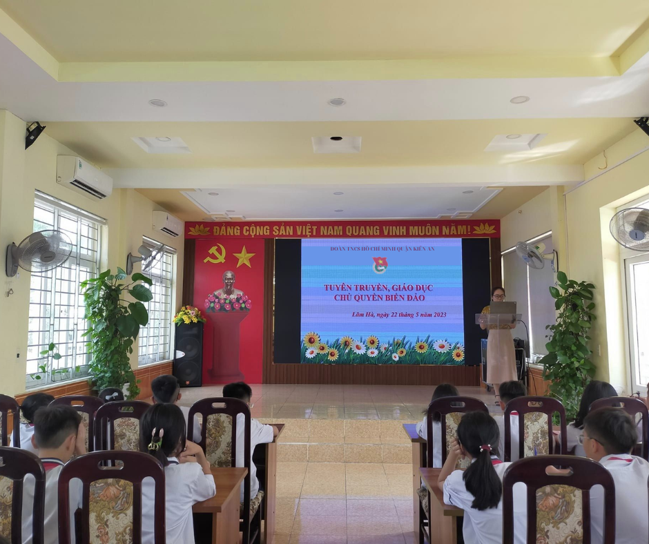Đoàn TNCS Hồ Chí Minh quận Kiến An tổ chức Hội nghị tuyên truyền chủ quyền biển đảo