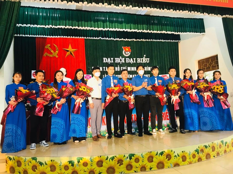 BTV HUYỆN ĐOÀN CHỈ ĐẠO ĐẠI HỘI ĐẠI BIỂU ĐOÀN TNCS HỒ CHÍ MINH CHÍNH MỸ LẦN THỨ XXVII, NHIỆM KỲ 2022-2027
