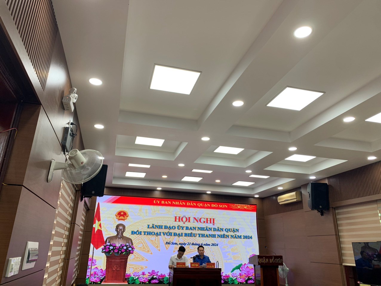 Quận Đồ Sơn tổ chức Hội nghị đối thoại giữa lãnh đạo UBND quận với đại biểu thanh niên năm 2024