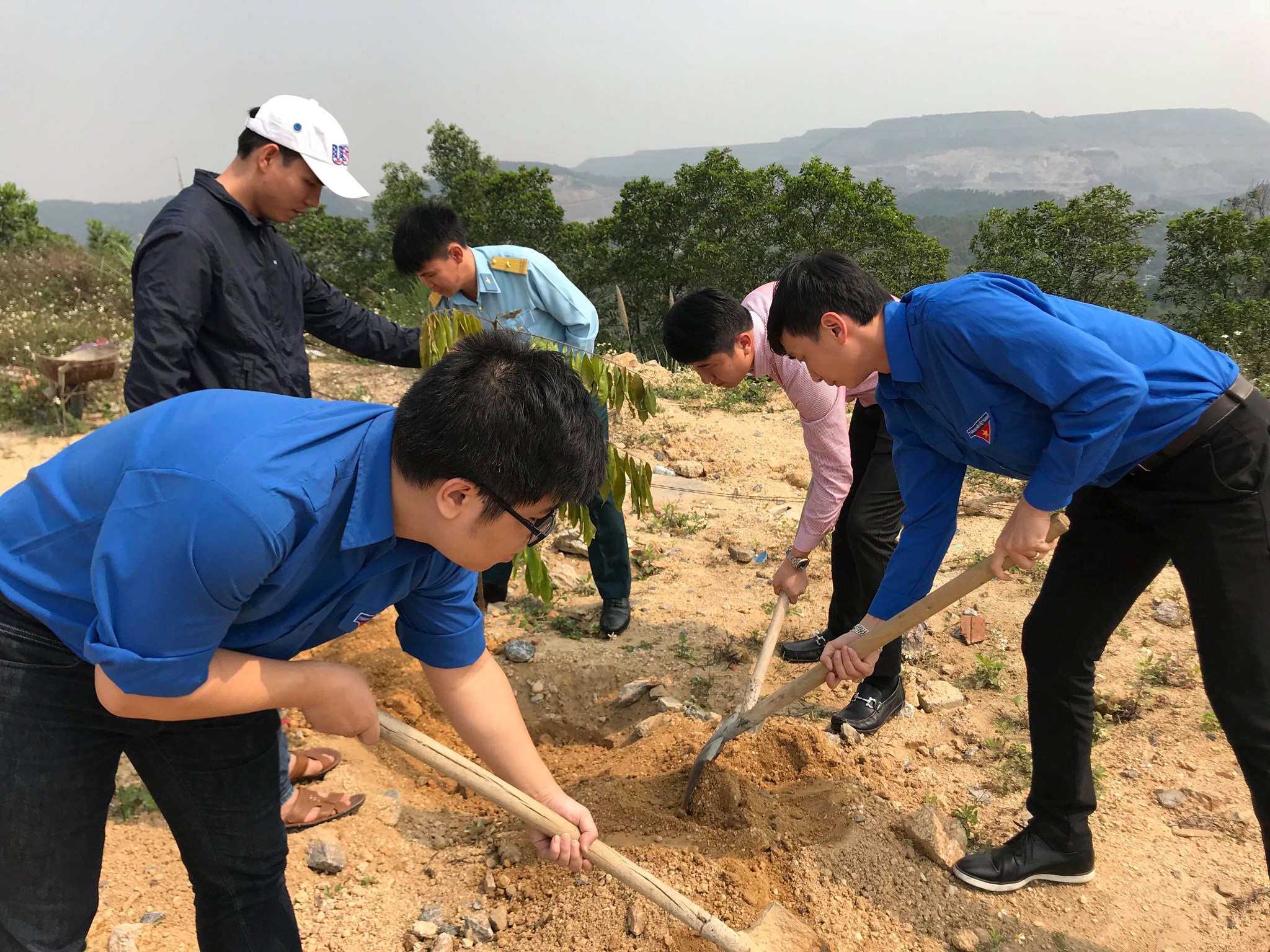 Công trình: Trồng cây xanh tại các trạm đèn biển