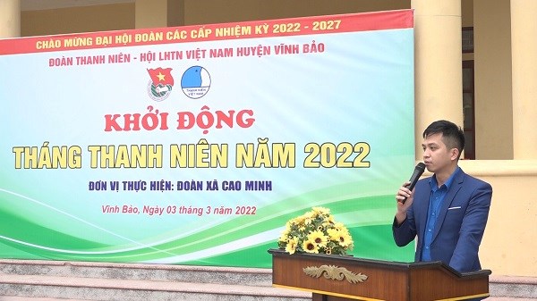 KHỞI ĐỘNG THÁNG THANH NIÊN NĂM 2022