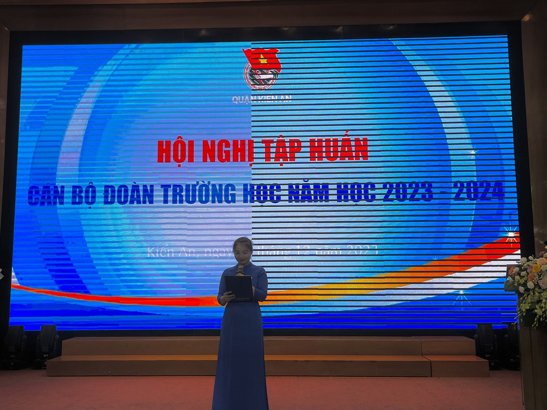 Kiến An: Tập huấn cho cán bộ Đoàn trường học năm học 2023 - 2024