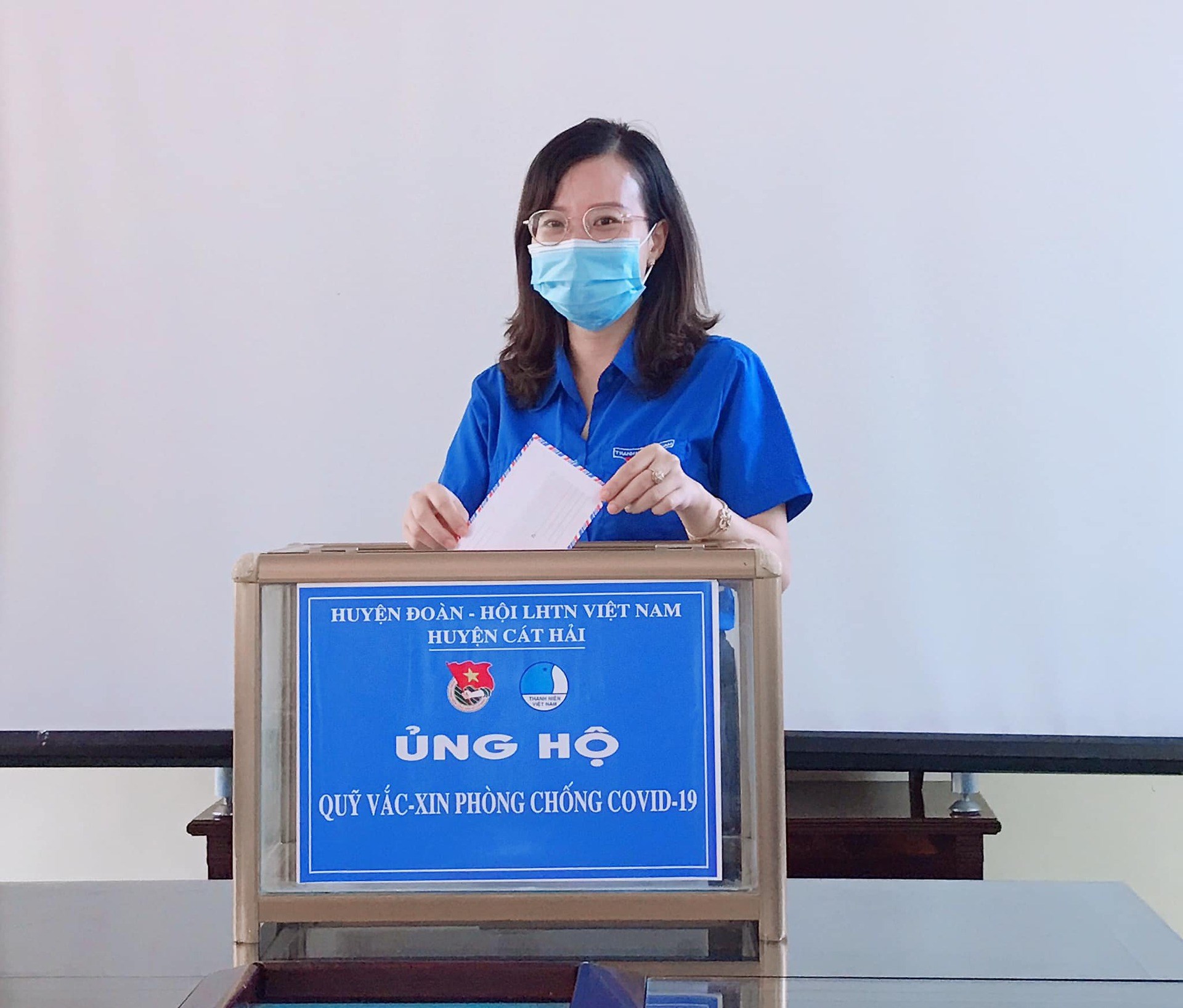 TUỔI TRẺ CÁT HẢI CHUNG TAY ỦNG HỘ QUỸ VACCINE PHÒNG, CHỐNG DỊCH COVID - 19