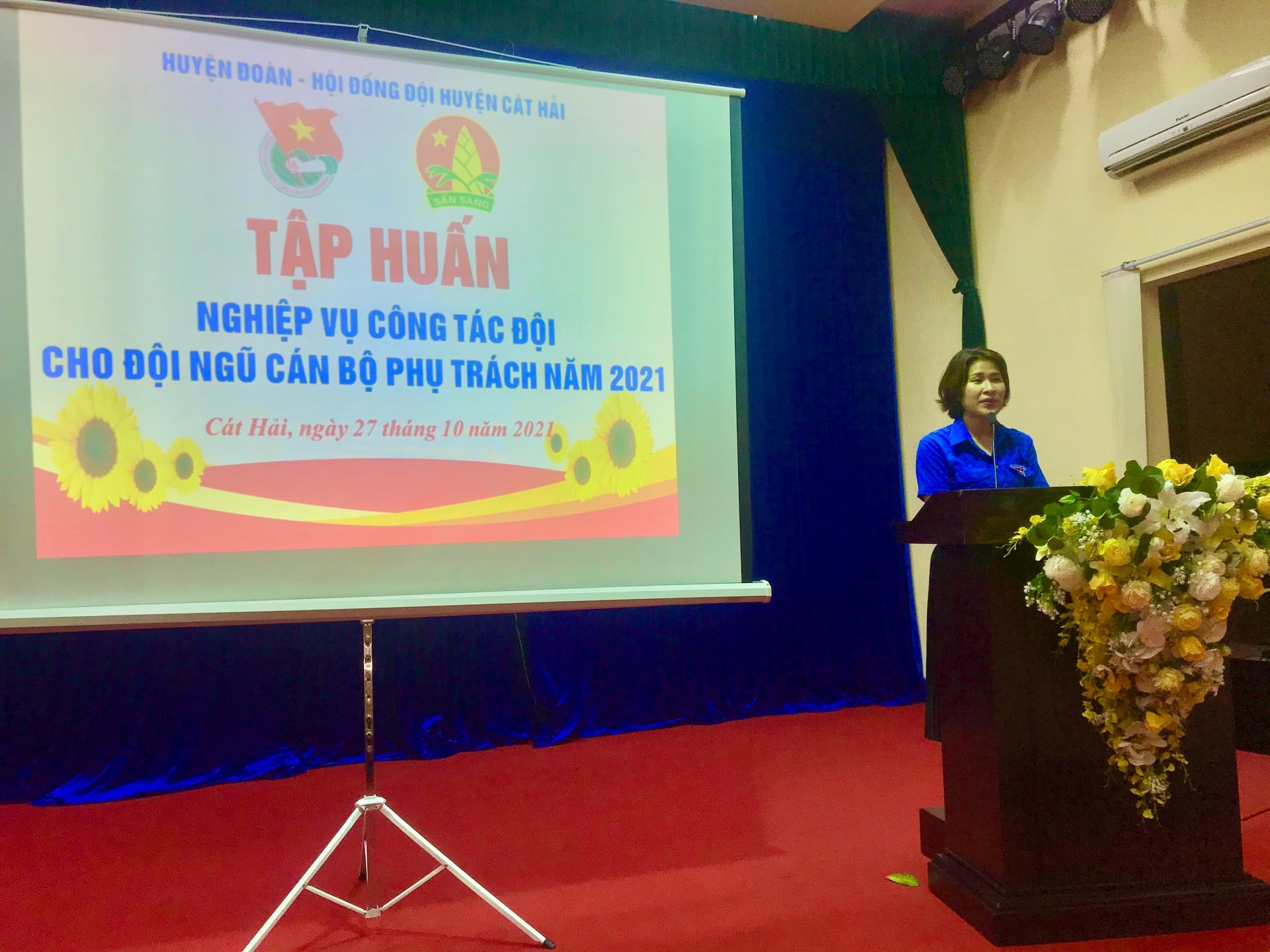 TẬP HUẤN NGHIỆP VỤ CÔNG TÁC ĐỘI CHO ĐỘI NGŨ CÁN BỘ PHỤ TRÁCH NĂM 2021