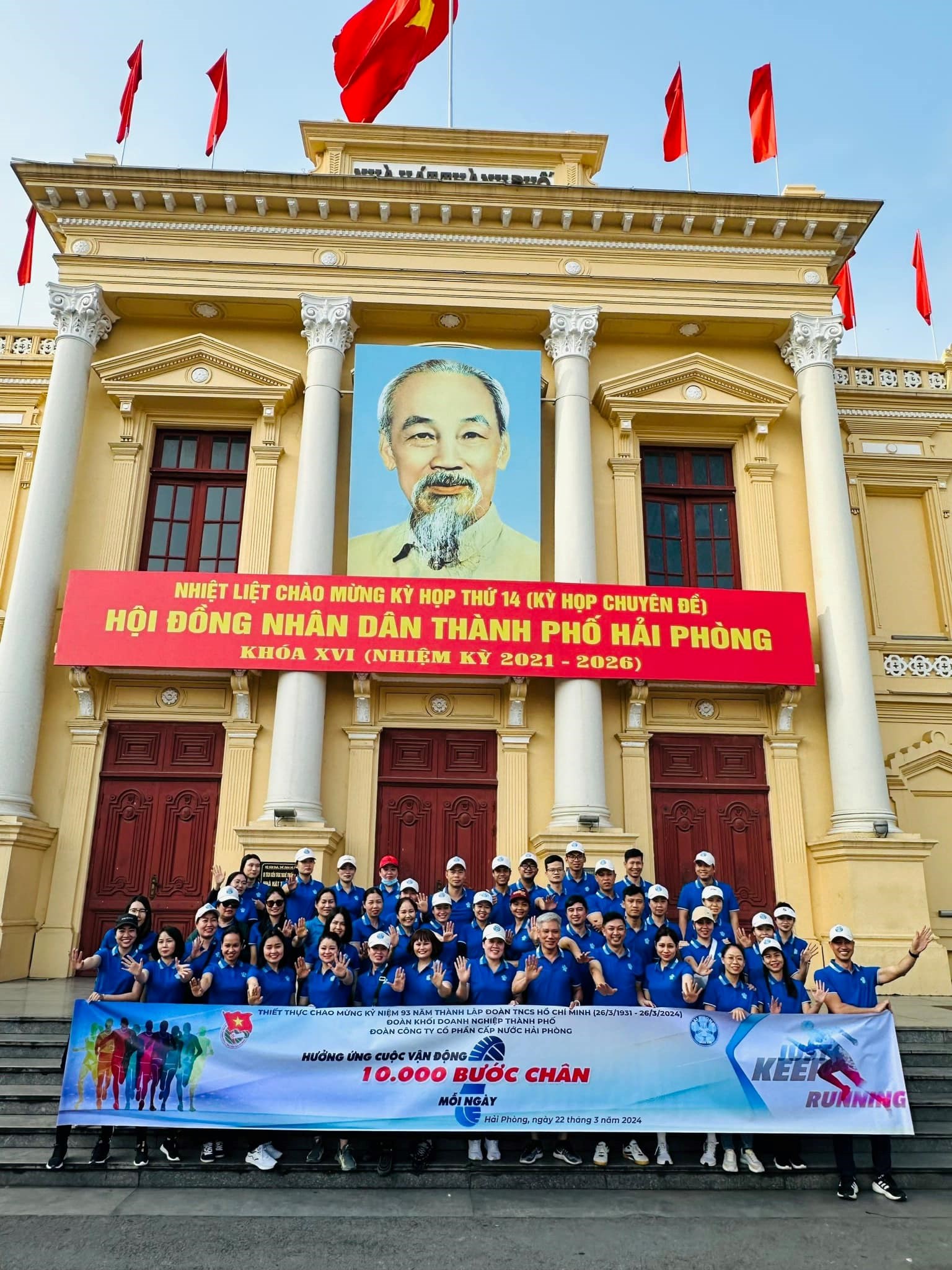[HƯỞNG ỨNG CHƯƠNG TRÌNH "MỖI THANH NIÊN 10.000 BƯỚC CHÂN MỖI NGÀY"]