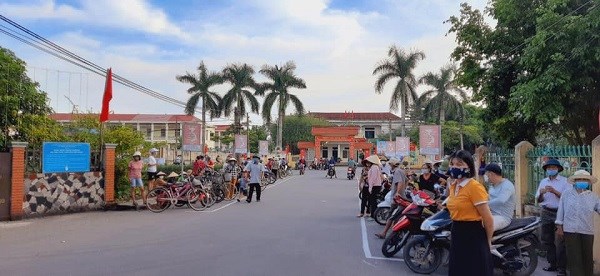 CỔNG TRƯỜNG AN TOÀN - VĂN MINH - SẠCH ĐẸP