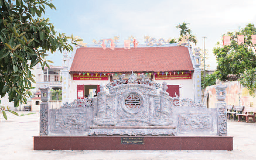 ĐÌNH TRẠM BẠC VÀ LĂNG MỘ NGÀI TỊ TỔ HỌ NGUYỄN ĐÌNH, NGUYỄN KHOA, THÔN TRẠM BẠC, XÃ LÊ LỢI, HUYỆN AN DƯƠNG