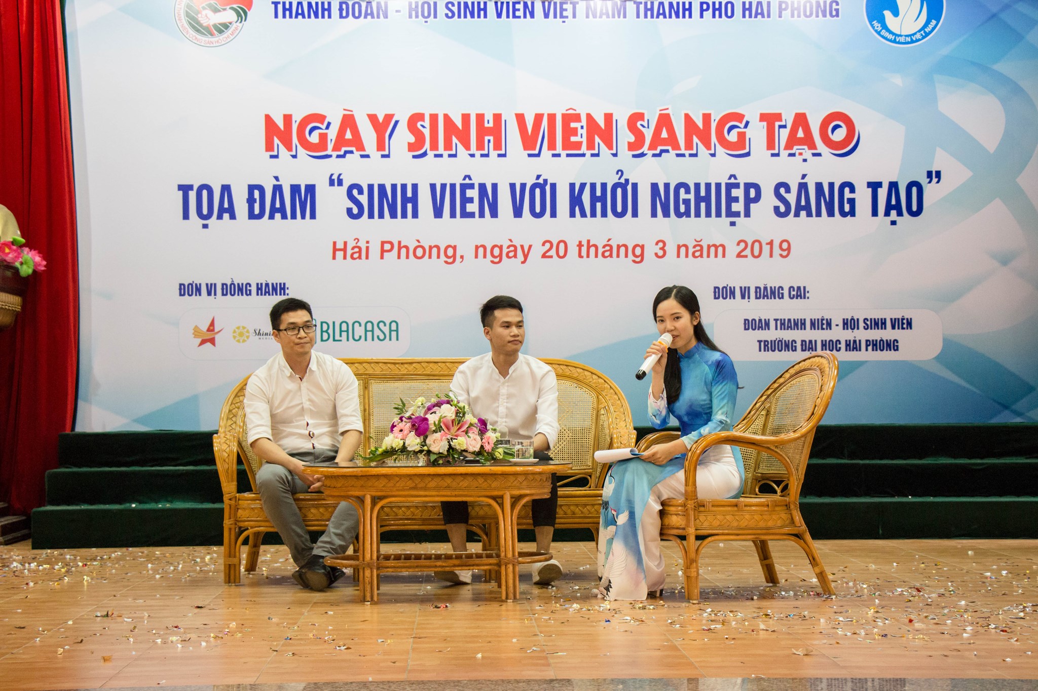 Đoàn thanh niên - Hội sinh viên trường Đại học Hải Phòng đăng cai tổ chức chương trình “Ngày sinh viên sáng tạo"