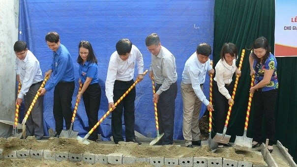 Khởi công nhà Khăn quàng đỏ tại quận Kiến An