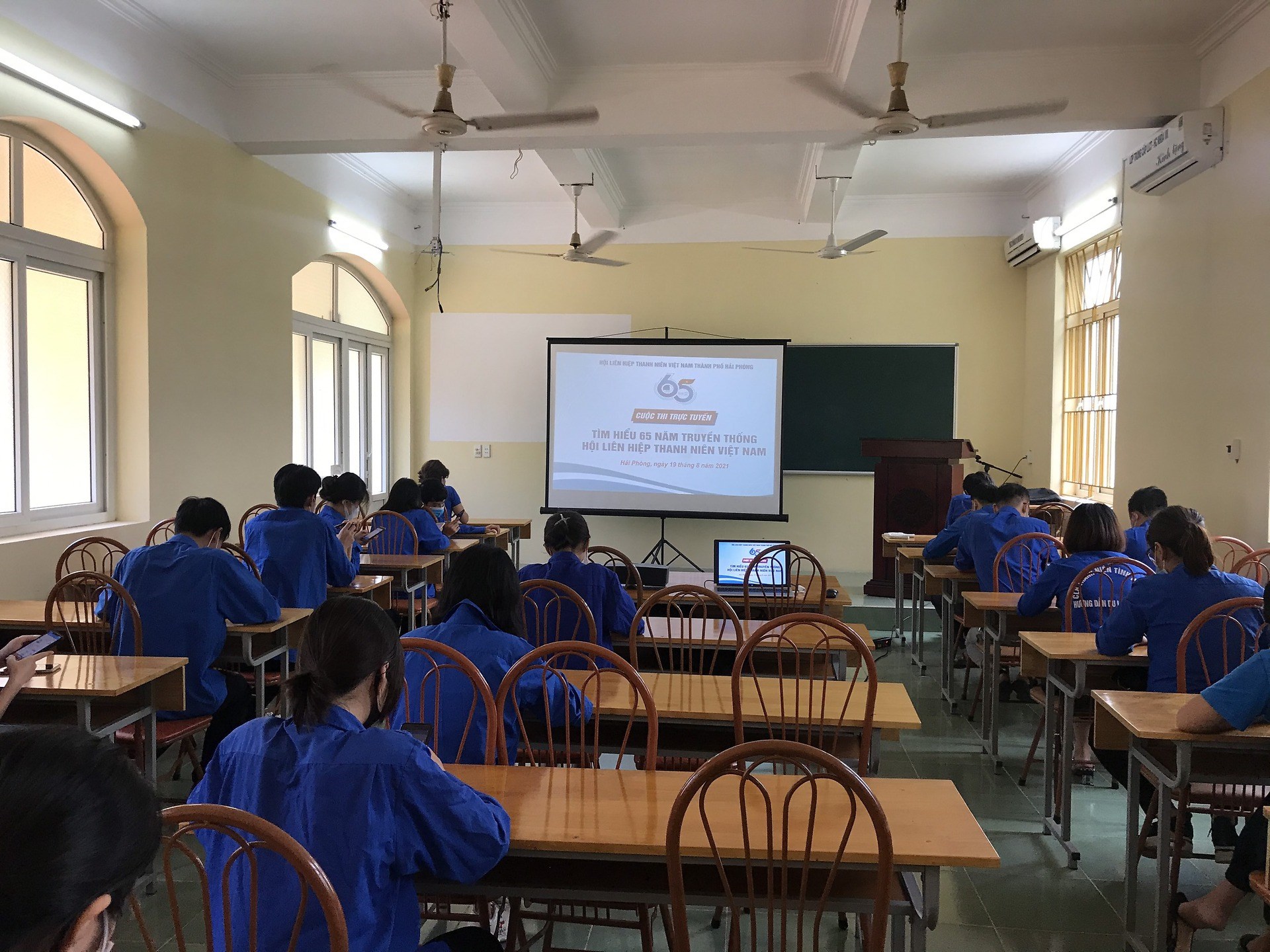 Hội LHTN Việt Nam thành phố hưởng ứng Cuộc thi Tìm hiểu 65 năm truyền thống Hội LHTN Việt Nam