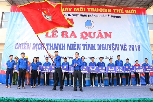 Ra quân chiến dịch thanh niên tình nguyện hè năm 2016