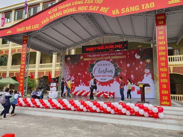 Ngày 24/12/2020, Trường THPT An Hải cùng với Trung tâm ngoại ngữ Colombus tổ chức Chương trình "Giáng sinh an lành-Năm mới may mắn"