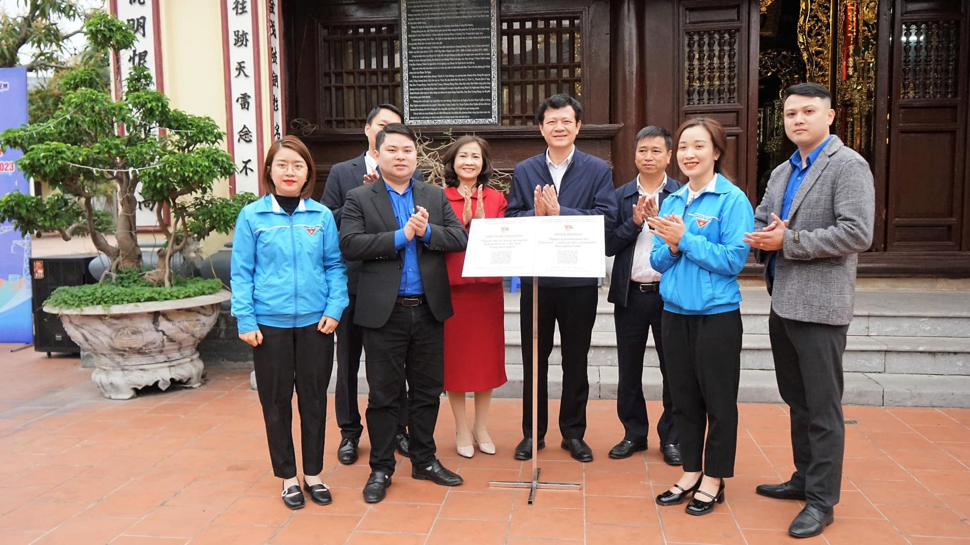 Đoàn Khối Doanh nghiệp phối hợp với Quận đoàn Lê Chân tổ chức Chương trình ra mắt Công trình thanh niên “Chuyển đổi số trong quảng bá di tích lịch sử - văn hóa”