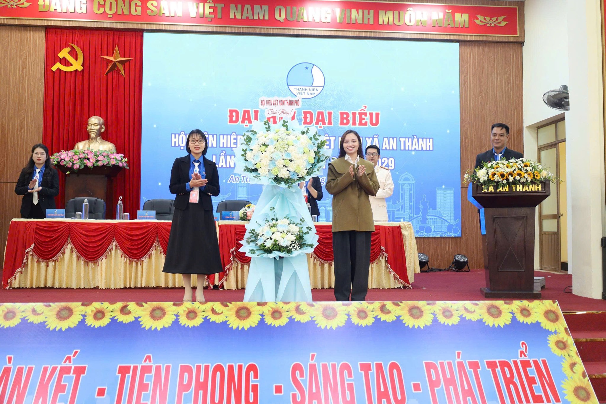 ĐẠI HỘI ĐẠI BIỂU HỘI LHTN VIỆT NAM XÃ AN THÀNH LẦN THỨ I, NHIỆM KỲ 2026 - 2029 THÀNH CÔNG TỐT ĐẸP