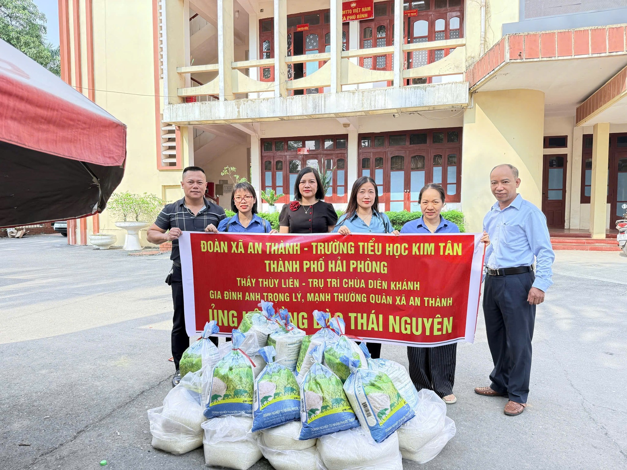 Tuổi trẻ xã An Thành phối hợp tổ chức Chương trình tình nguyện Hướng về Thái Nguyên