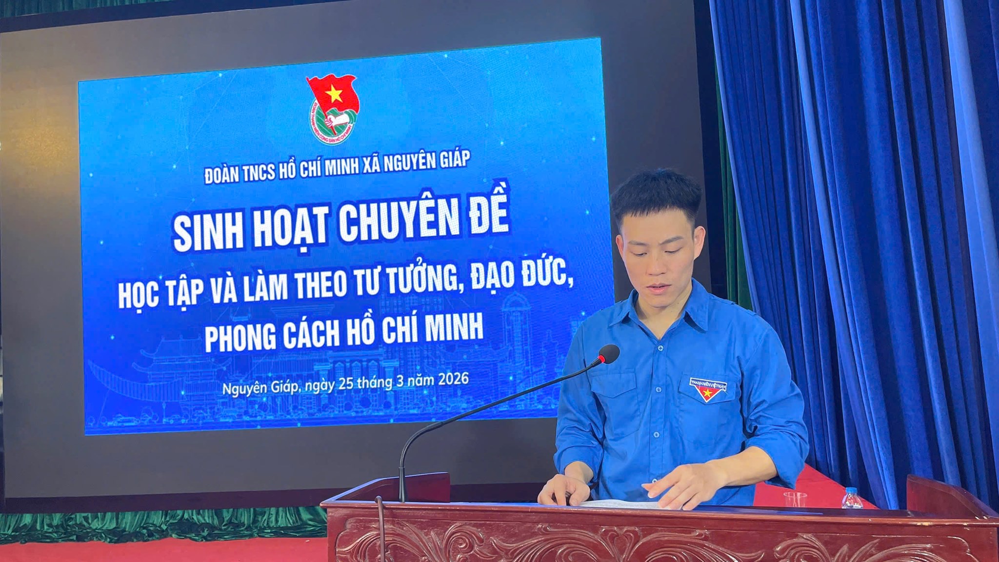 Nguyên Giáp: Sinh hoạt chuyên đề Học tập và làm theo Tư tưởng, đạo đức, phong cách Hồ Chí Minh