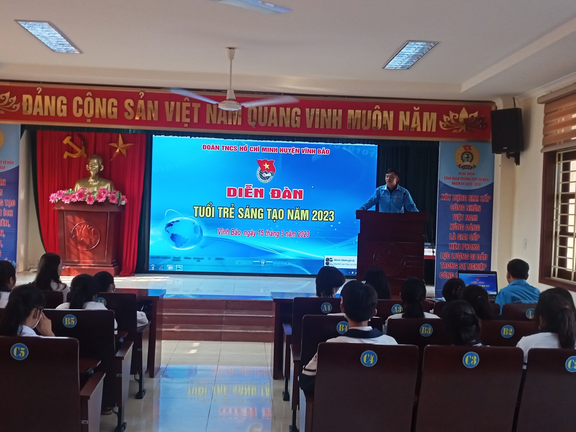 Hội nghị học tập quán triệt Nghị quyết Đại hội đoàn các cấp nhiệm kỳ 2022 - 2027 và Diễn Đàn Tuổi trẻ sáng tạo năm 2023