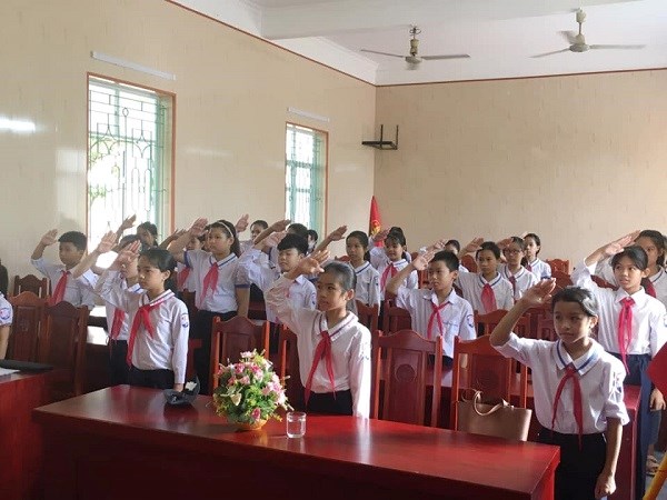 Lớp bồi dưỡng kĩ năng, nghiệp vụ công tác Đội cho đội ngũ cán bộ chỉ huy đội và phụ trách sao nhi đồng năm học 2021-2022.