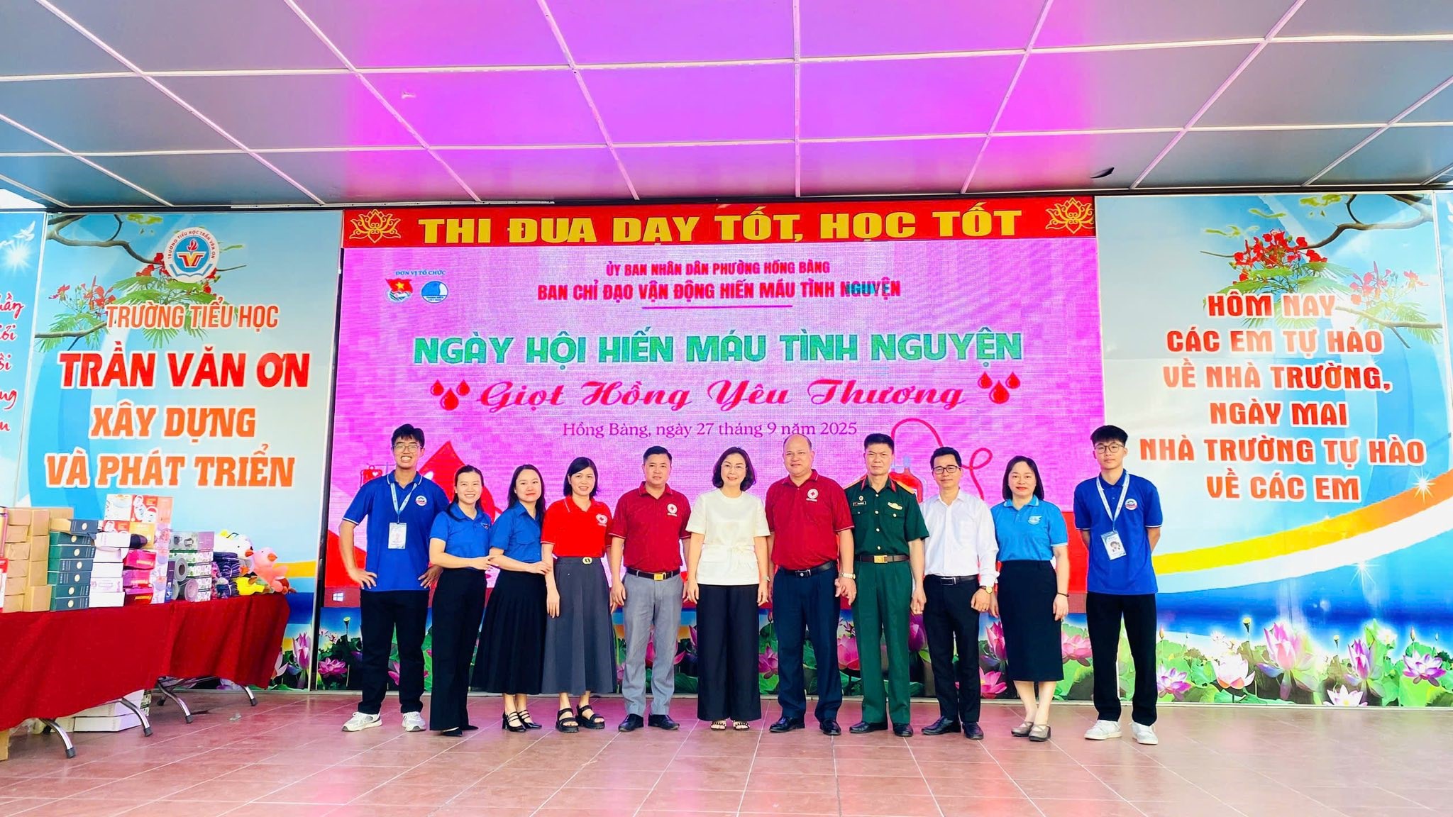 NGÀY HỘI HIẾN MÁU TÌNH NGUYỆN – GIỌT HỒNG YÊU THƯƠNG