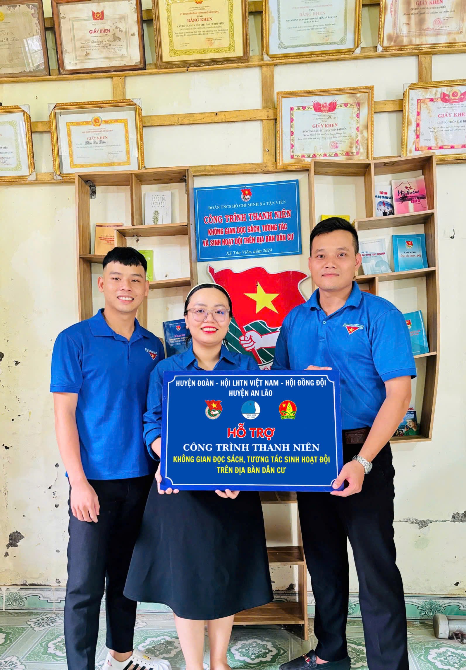 CÔNG TRÌNH THANH NIÊN "KHÔNG GIAN ĐỌC SÁCH, TƯƠNG TÁC VÀ SINH HOẠT ĐỘI TRÊN ĐỊA BÀN DÂN CƯ"