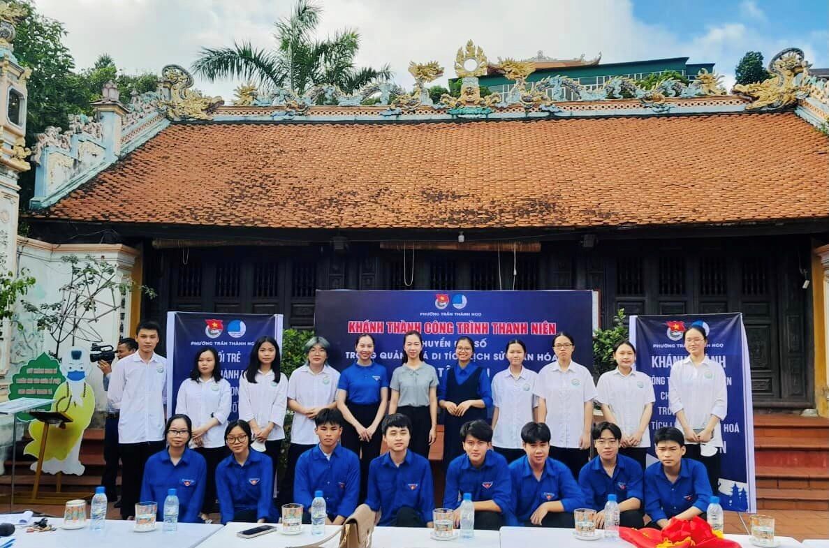Công trình thanh niên "Chuyển đổi số trong quảng bá di tích lịch sử - văn hoá" đền Tây Sơn