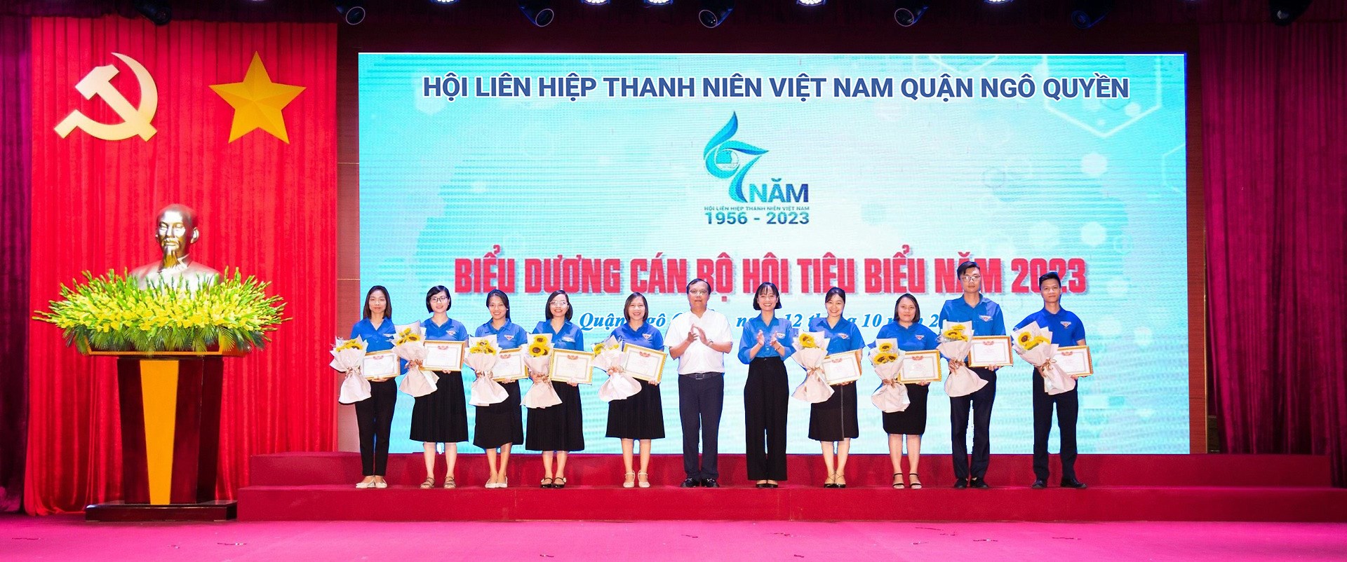 KỶ NIỆM 67 NĂM NGÀY TRUYỀN THỐNG HỘI LHTN VIỆT NAM , BIỂU DƯƠNG GƯƠNG CÁN BỘ HỘI TIÊU BIỂU NĂM 2023