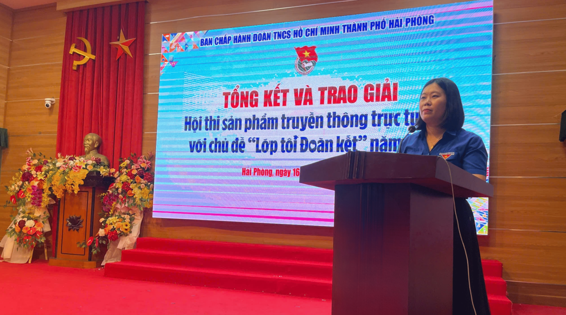 Tuổi trẻ Hải Phòng triển khai chiến dịch truyền thông "Xây dựng tình bạn đẹp - nói không với bạo lực học đường”