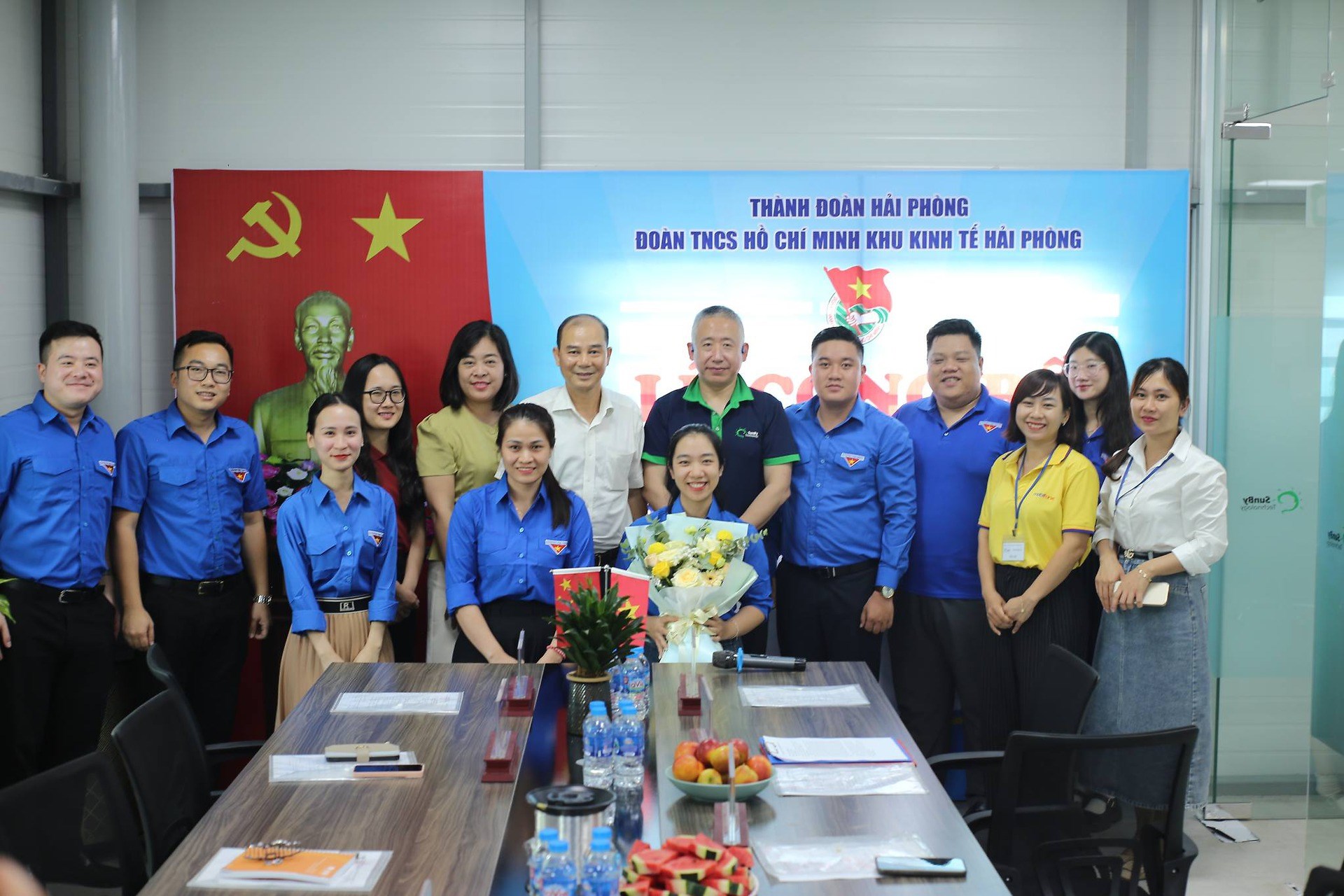 THÀNH LẬP CHI ĐOÀN CÔNG TY TNHH SUNBY SOLAR VIỆT NAM TẠI KHU CÔNG NGHIỆP TRÀNG DUỆ