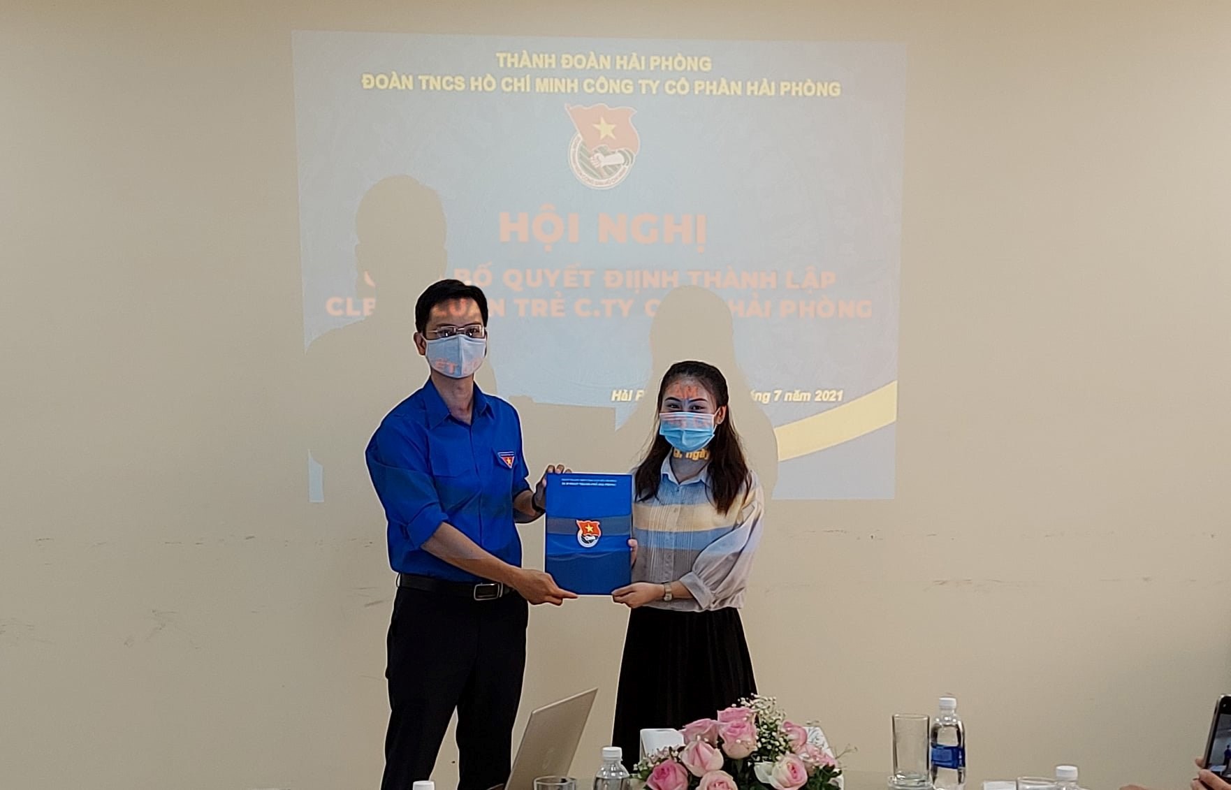Đoàn thanh niên Công ty cổ phần Cảng Hải Phòng công bố Quyết định thành lập Câu lạc bộ Lý luận trẻ