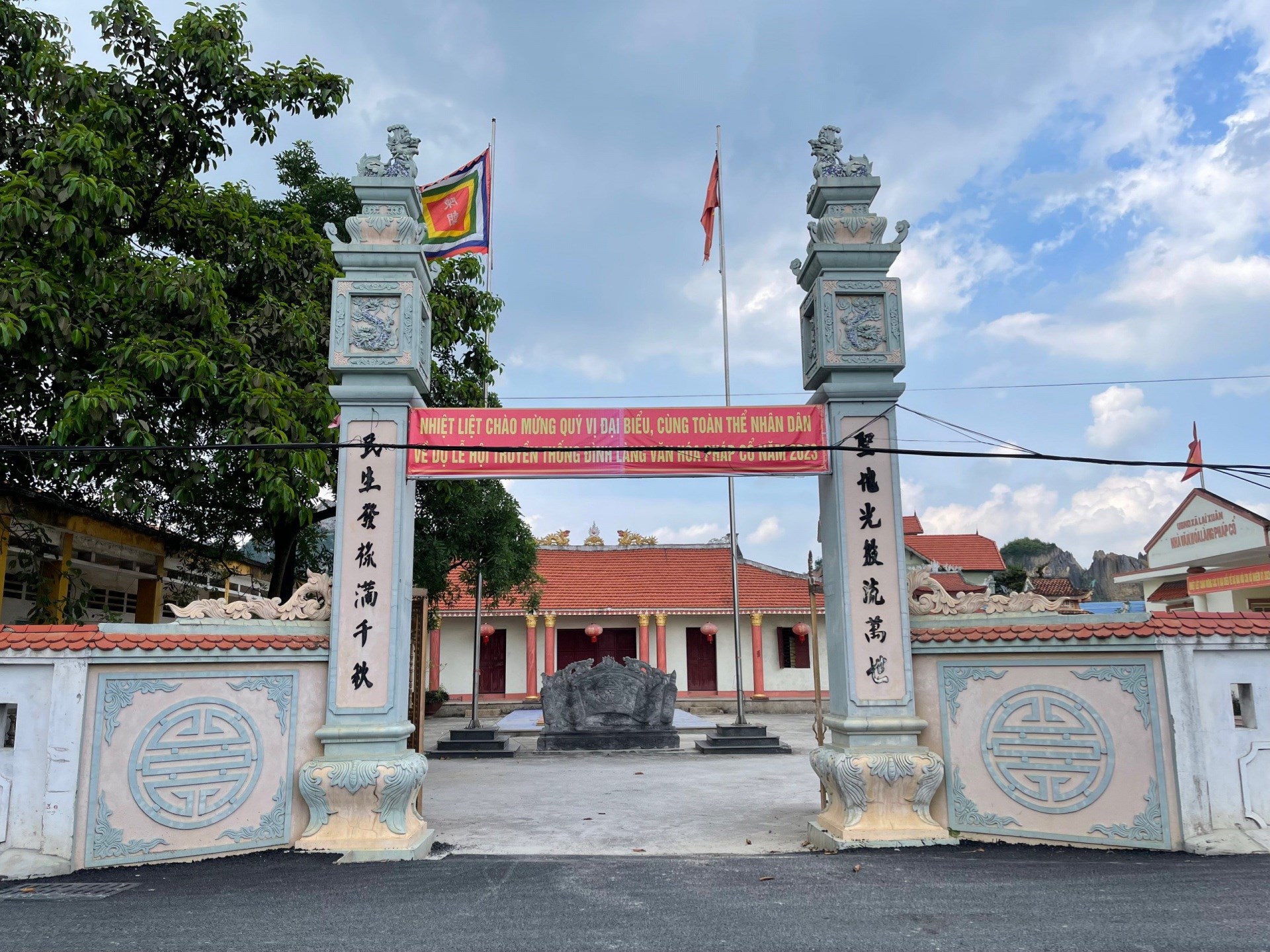 Đình làng Pháp Cổ, xã Lại Xuân, huyện Thủy Nguyên