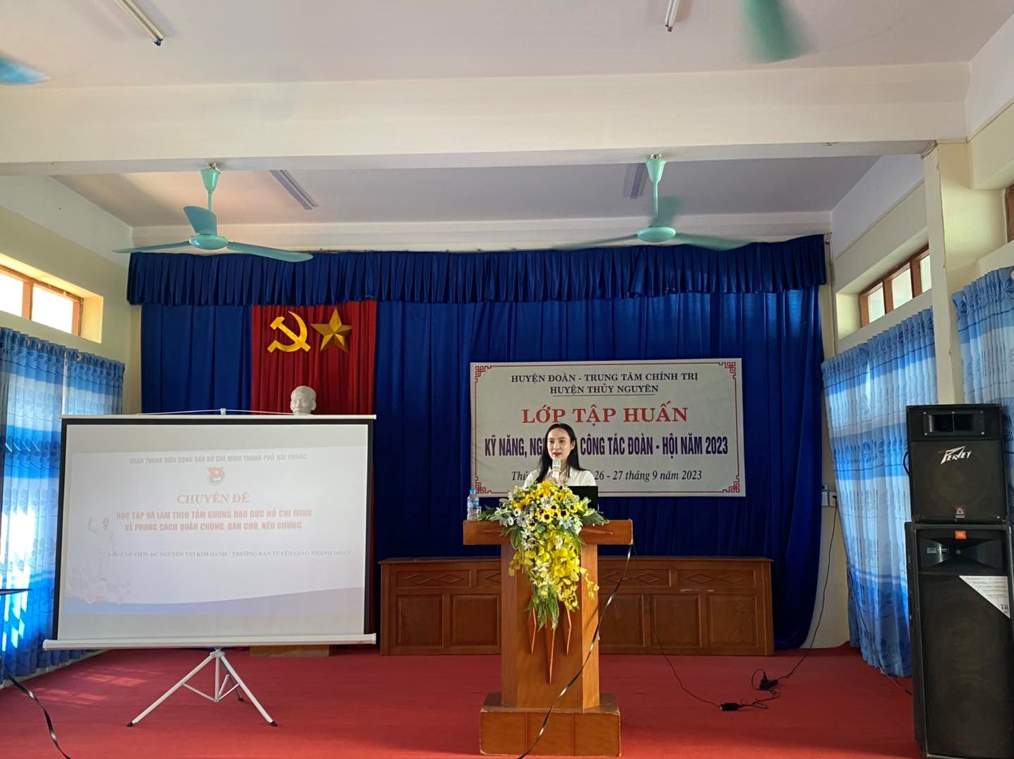 HUYỆN ĐOÀN THUỶ NGUYÊN: TẬP HUẤN KỸ NĂNG NGHIỆP VỤ CÔNG TÁC ĐOÀN-HỘI NĂM 2023