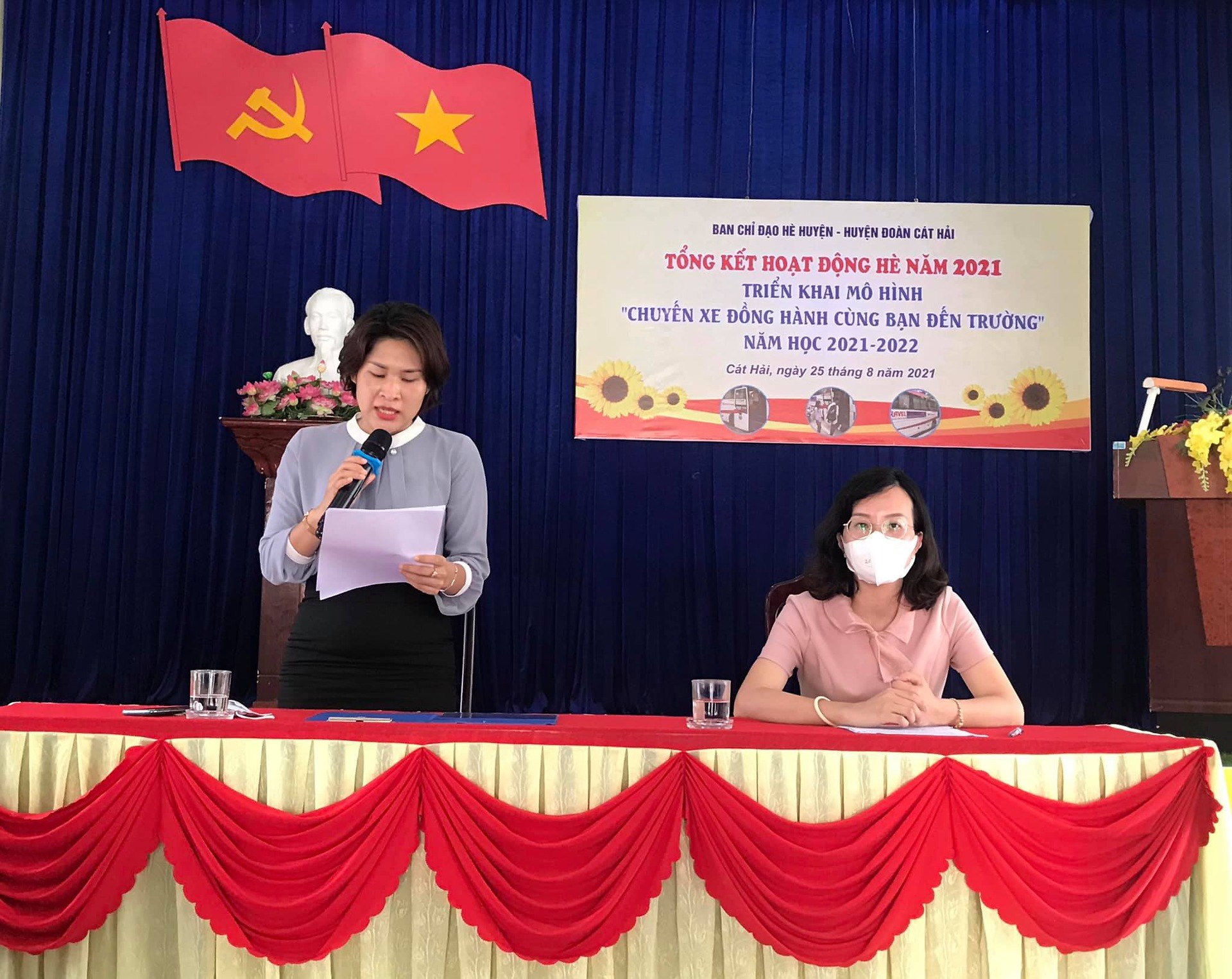 HỘI NGHỊ TỔNG KẾT HOẠT ĐỘNG HÈ NĂM 2021 - TRIỂN KHAI CHƯƠNG TRÌNH “CHUYẾN XE ĐỒNG HÀNH CÙNG BẠN ĐẾN TRƯỜNG “ NĂM HỌC 2021 - 2022