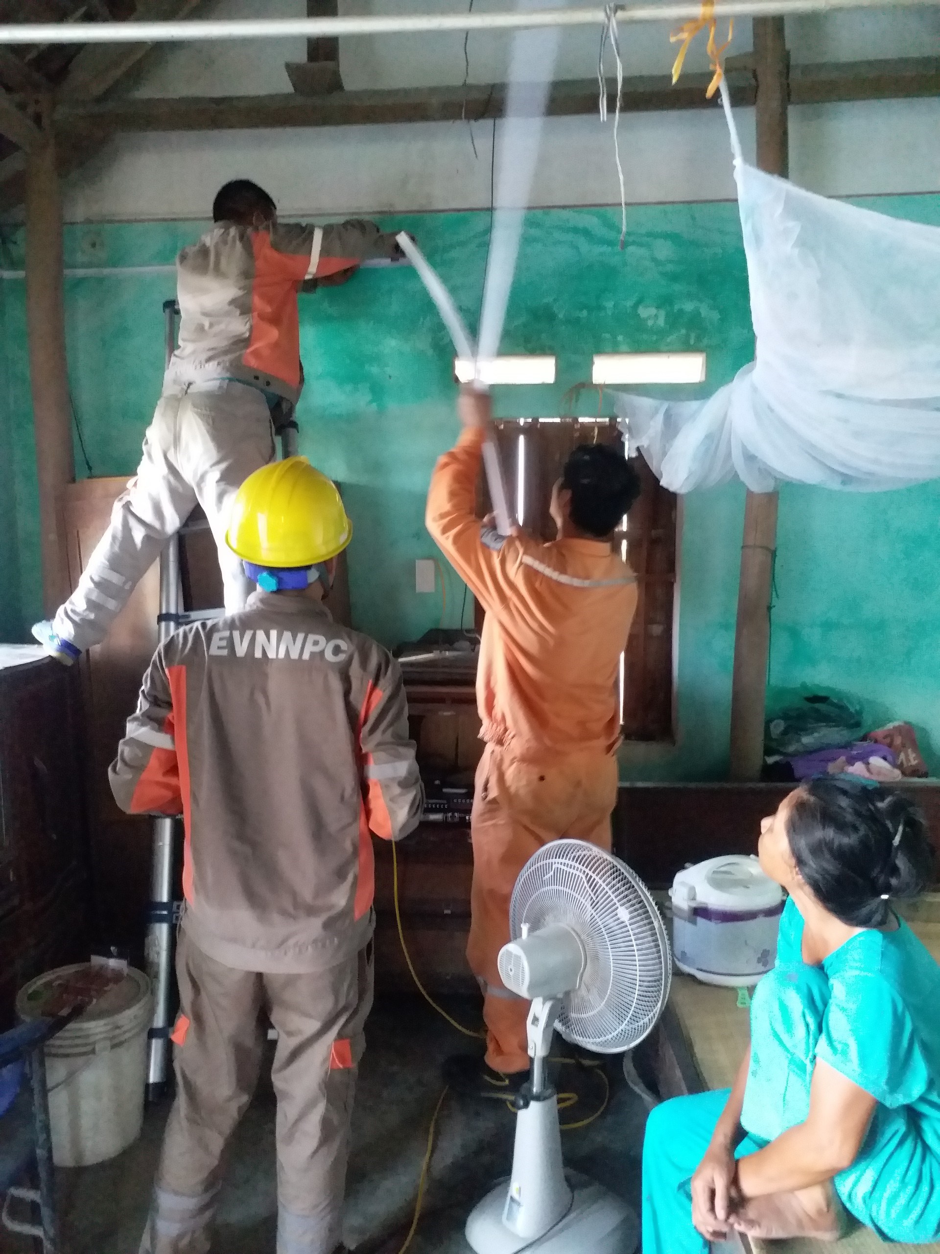 Đoàn thanh niên Công ty TNHH MTV Điện lực Hải Phòng triển khai các công trình trong Chiến dịch Tình nguyện hè năm 2021