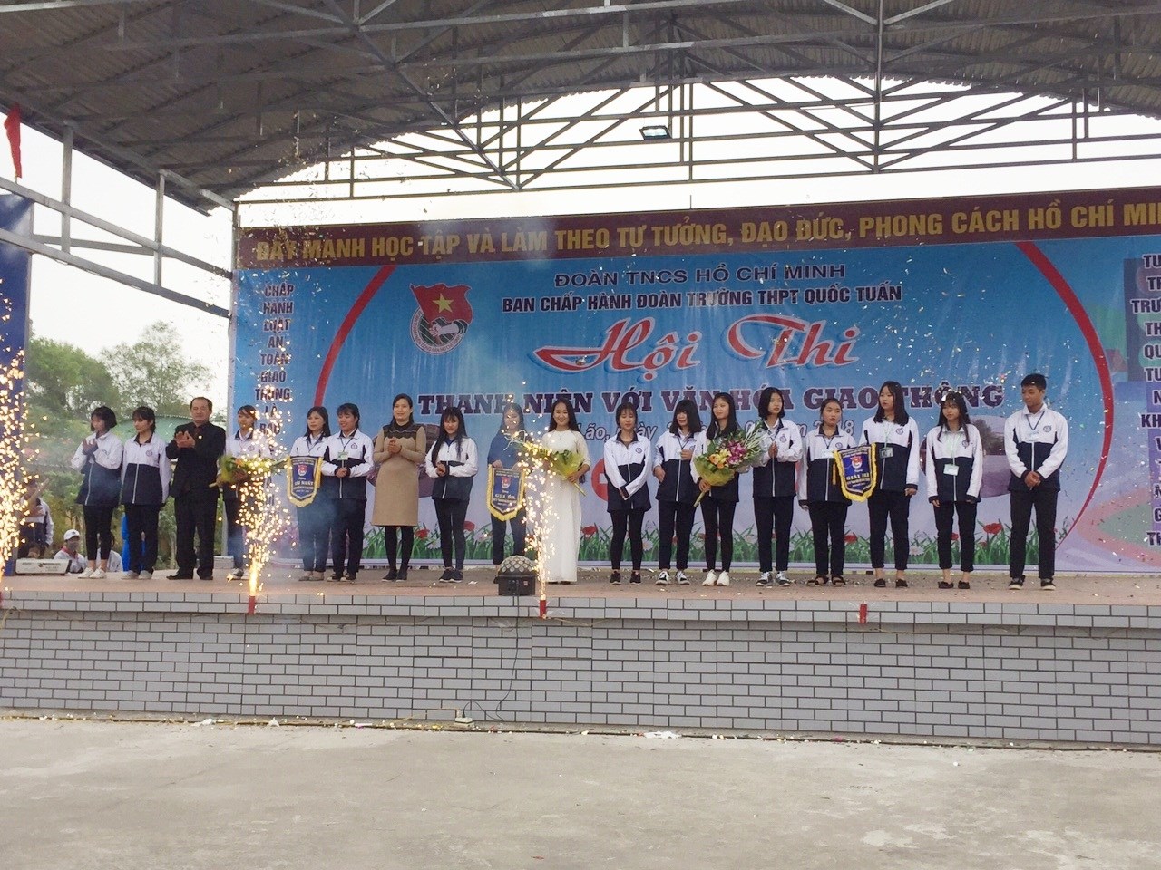 Chuyên đề cấp thành phố "Thanh niên với văn hóa giao thông" năm học 2017-2018
