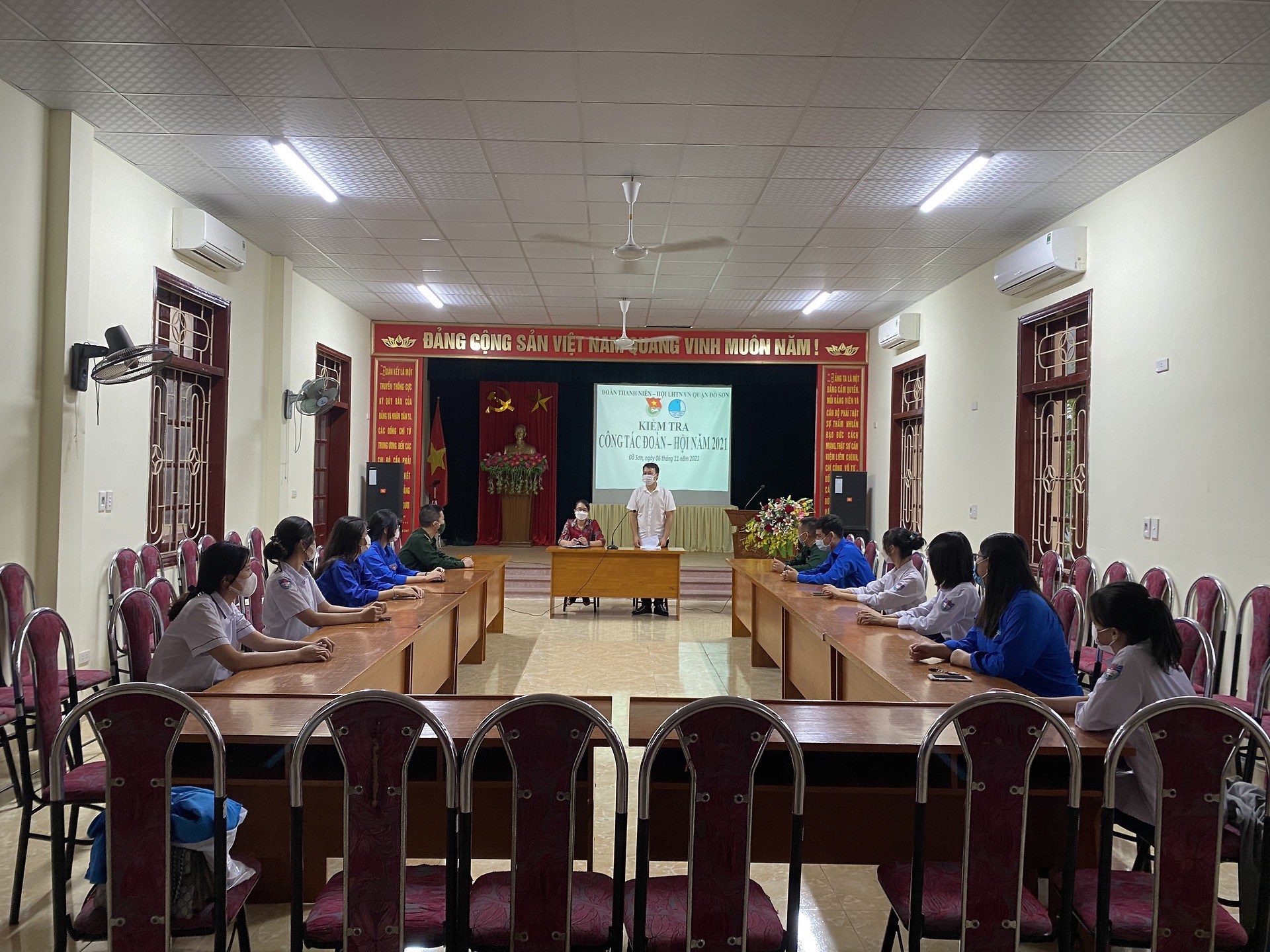Kiểm tra công tác Đoàn - Hội năm 2021