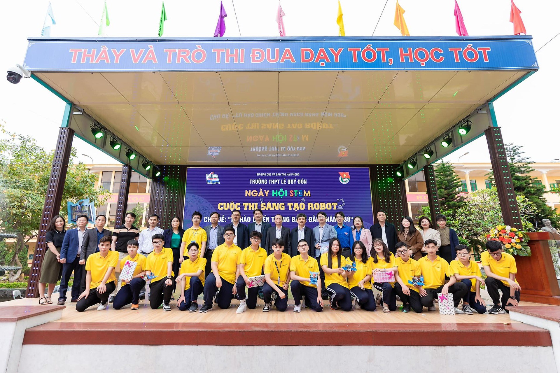 Quận đoàn Hải An: Đoàn các trường duy trì triển khai các hoạt động thúc đẩy tinh thần sáng tạo, không gian nghiên cứu khoa học cho đoàn viên thanh niên