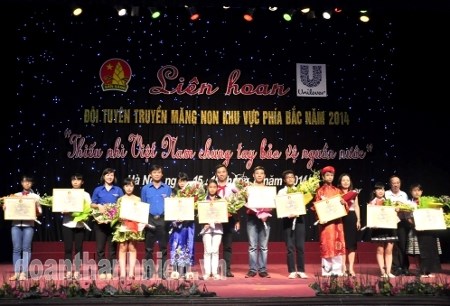 Cung văn hóa thiếu nhi Hải Phòng đạt giải nhất Liên hoan tuyên truyền măng non về bảo vệ nguồn nước