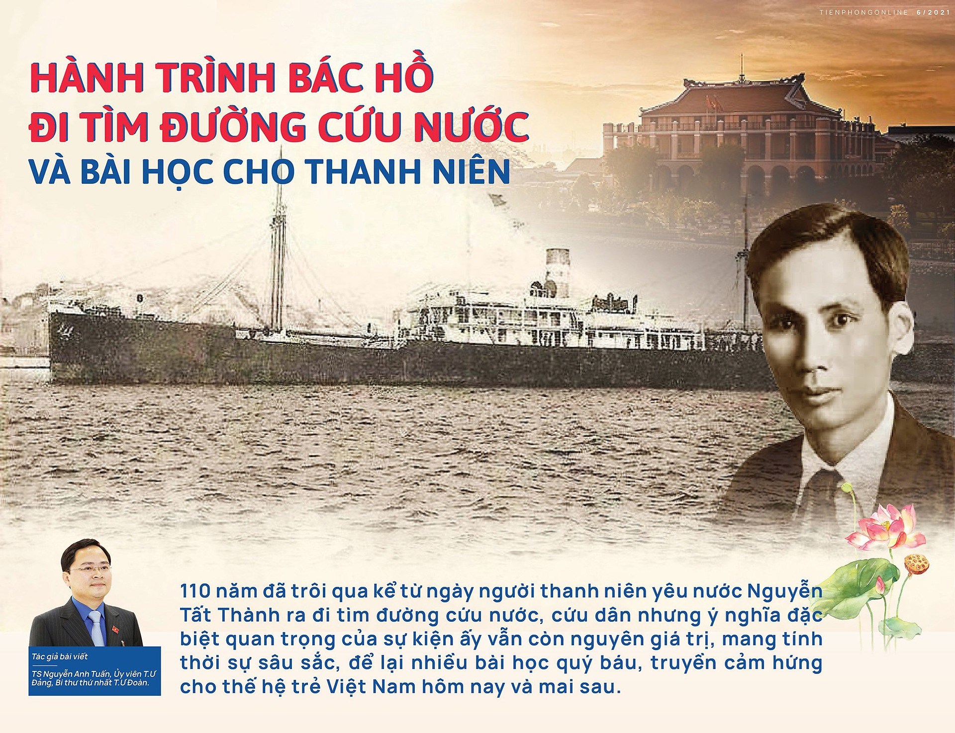Hành trình đến địa chỉ đỏ - Kỷ niệm 110 năm ngày Bác Hồ ra đi tìm đường cứu nước (05/6/1911 - 05/6/2021)