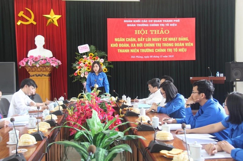 Đồng chí Dương Thị Kim Toan - Bí thư Đoàn TNCS Hồ Chí Minh trường Chính trị Tô Hiệu tấm gương tiêu biểu về học tập và làm theo Bác