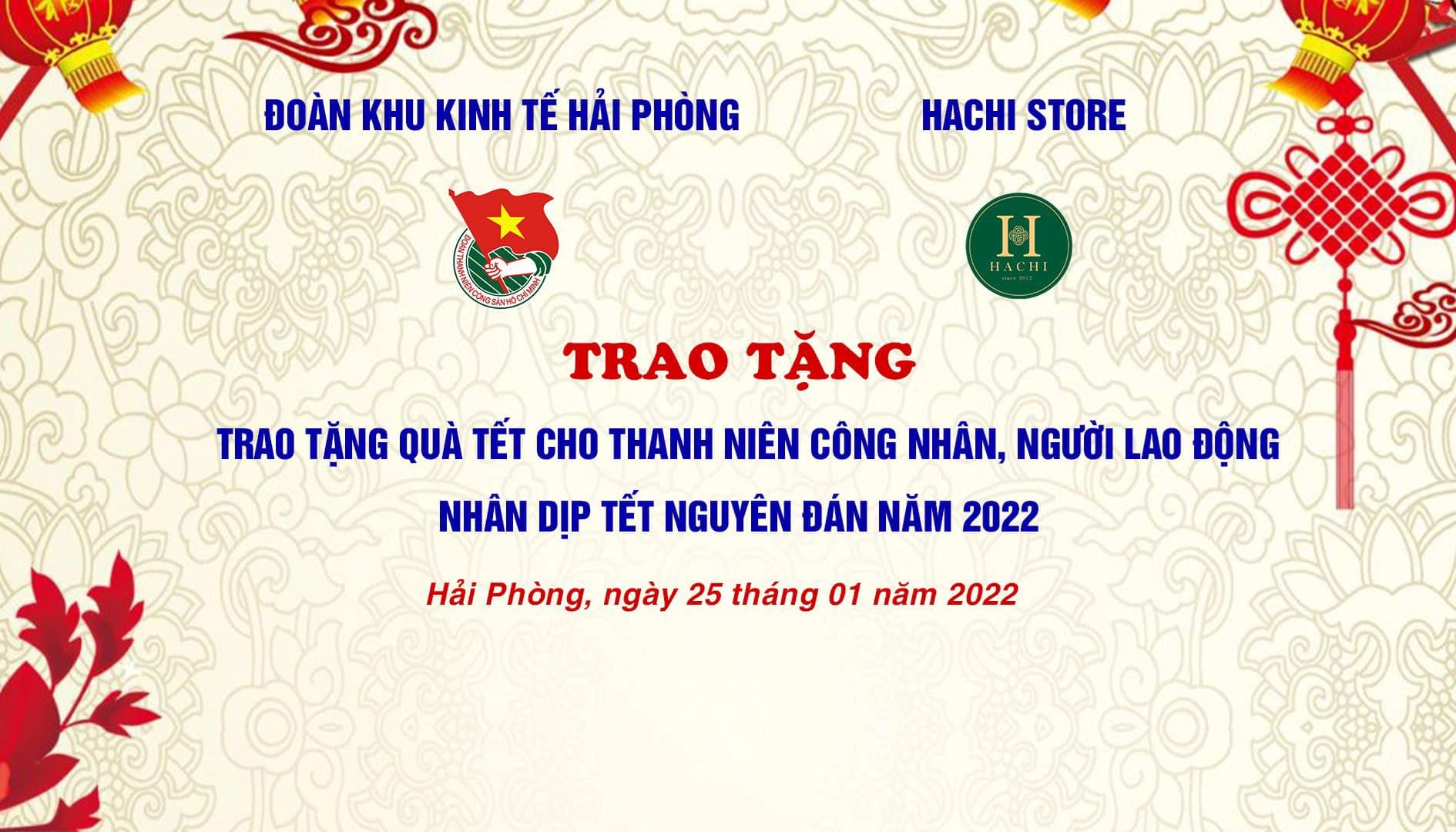 Đoàn Khu Kinh Tế thăm tặng quà nhân dịp Tết nguyên đán 2022