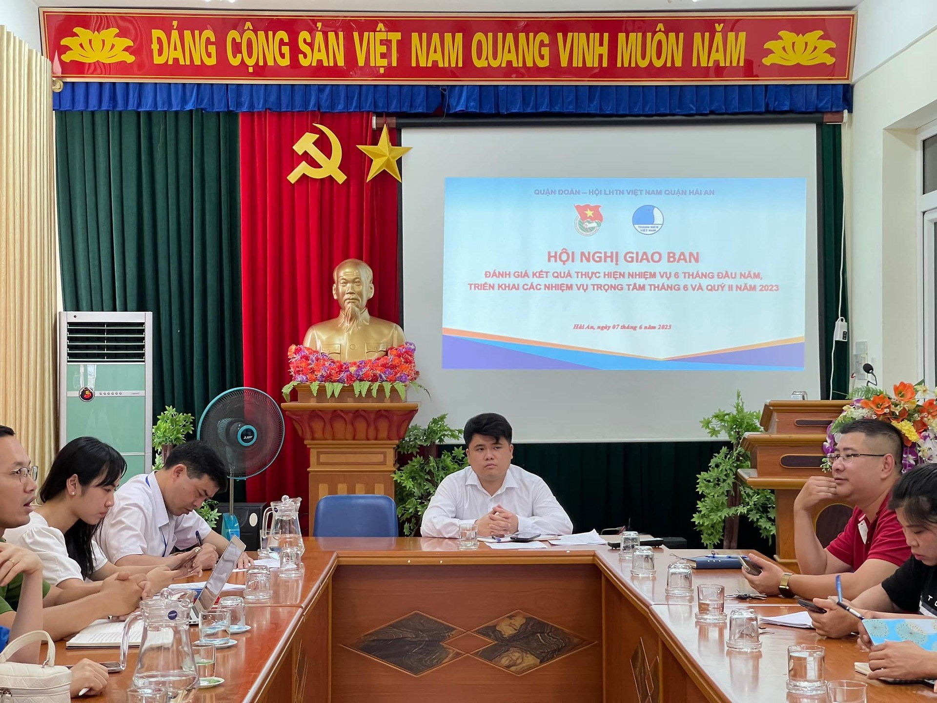 HỘI NGHỊ GIAO BAN TRIỂN KHAI CÁC NHIỆM VỤ TRỌNG TÂM THÁNG 6/2023