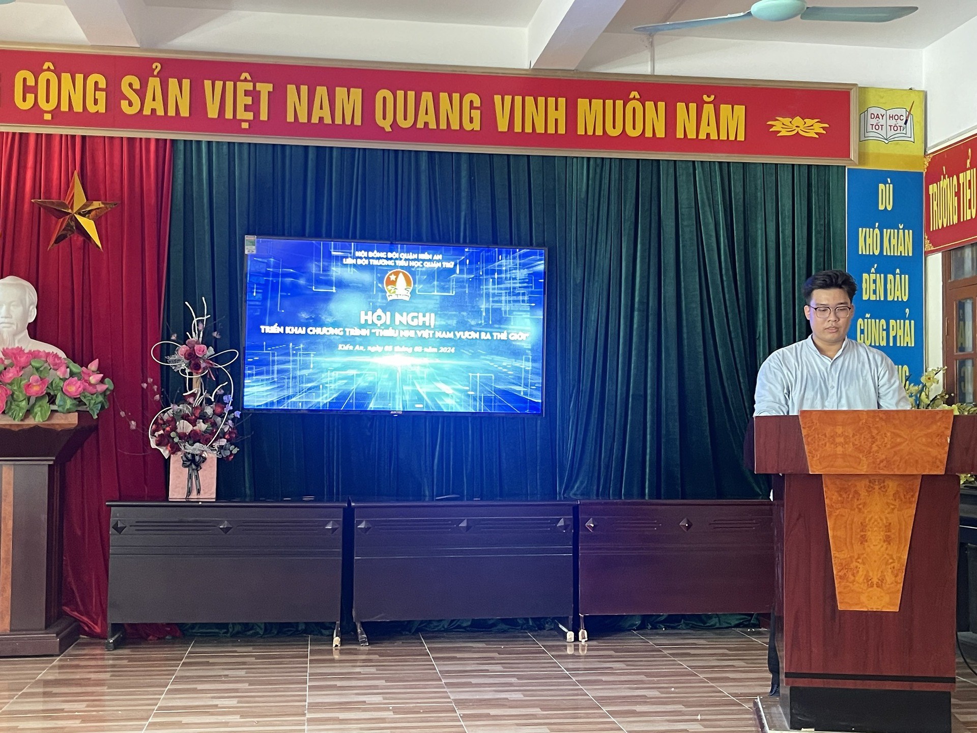 TH Quán Trữ: Triển khai chương trình "Thiếu nhi Việt Nam vươn ra thế giới"