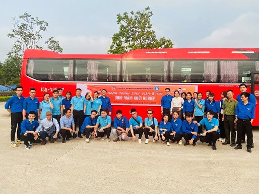 Hội Sinh viên Trường Cao đẳng Cộng đồng Hải Phòng tham gia Hành trình ươm mầm khởi nghiệp do Hội Sinh viên thành phố tổ chức; tổ chức hoạt động thăm mô hình sinh viên khởi nghiệp của cựu sinh viên nhà trường