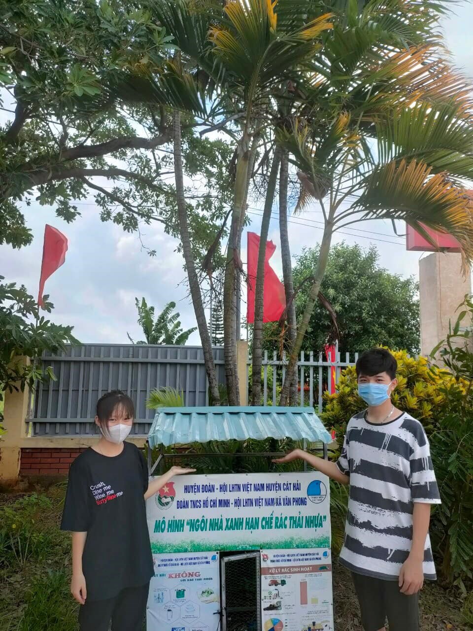 Duy trì Mô hình "Ngôi nhà xanh hạn chế rác thải nhựa"